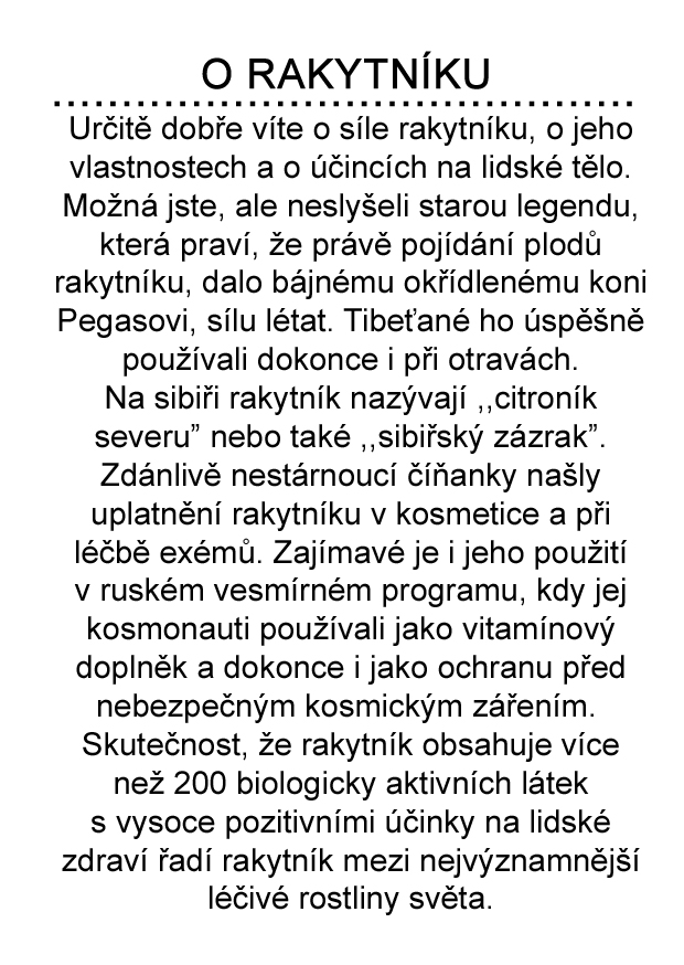Dr.Hlaváč - BIO Sirup Rakytník 310g